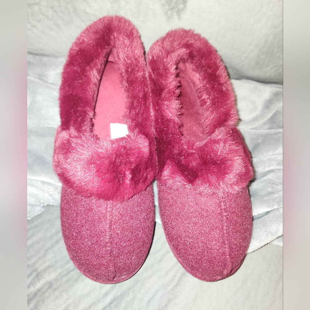 Cozy burgundy Women's Slippers